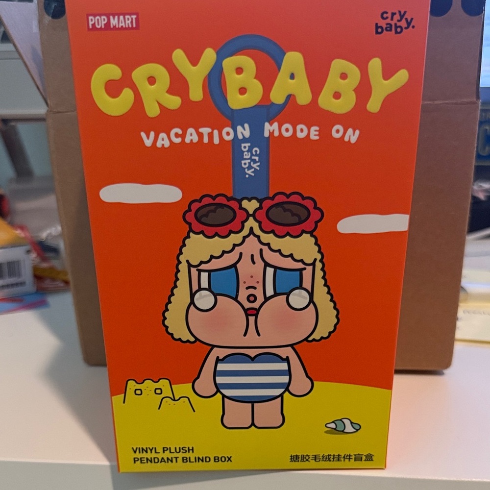 Cry Baby Vacation Mode Plush - sunbathing